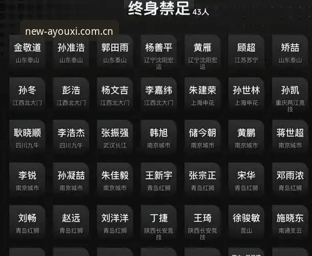 爱游戏2025版本使用技巧 中国足球反腐风暴深度评测:足协第三批禁足名单全景解析与行业反思